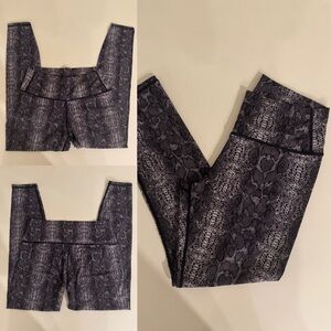 Varley Snake Print Leggings